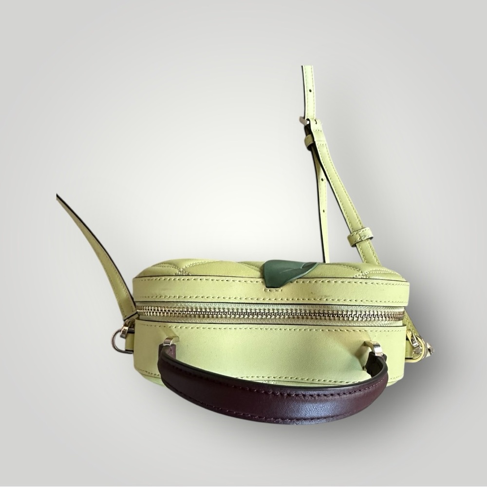 Kate Spade Green Quilted Crossbody Bag - Picture 7 of 16